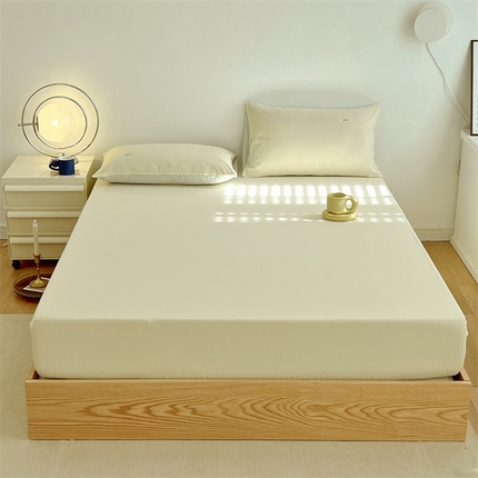 91家纺网 家纺一手货源 找家纺 （总）798家纺 2025新款全棉13070纯色双拼系列单床笠