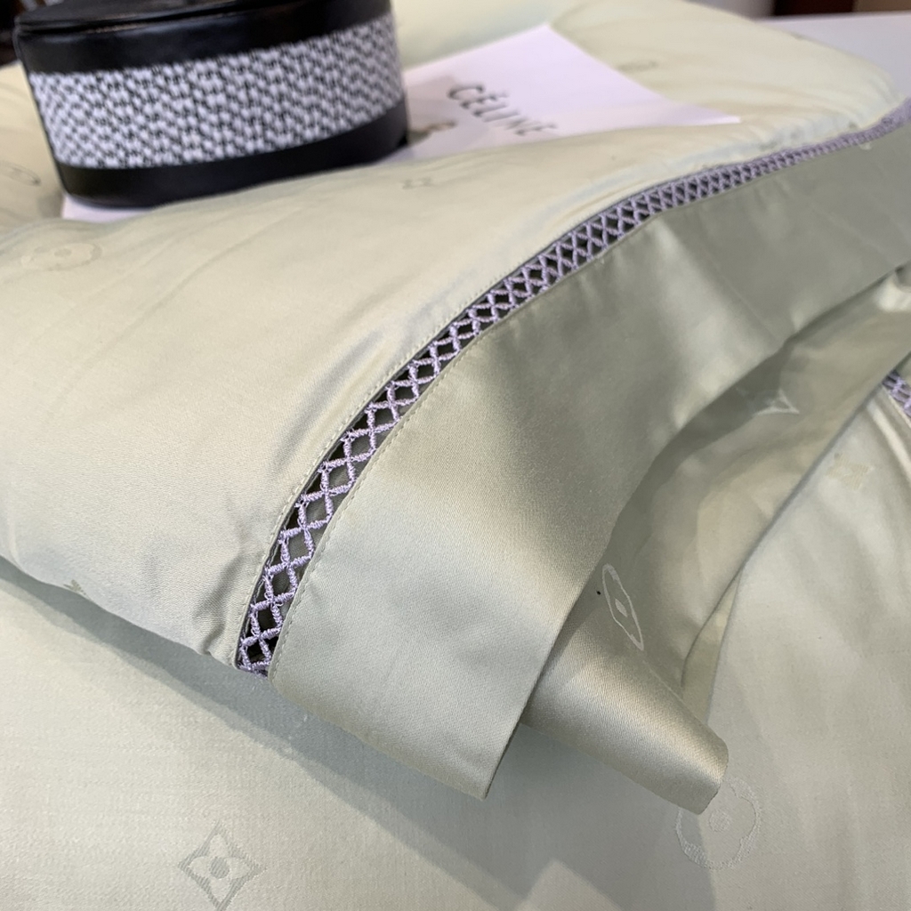 91家纺网 家纺一手货源 找家纺 奈萝家纺 2025新款60S天丝提花夏凉被空调被子被芯 抹茶绿