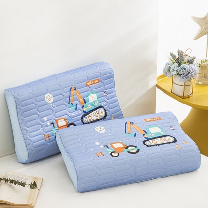 91家纺网 家纺一手货源 找家纺 （总）大黄蜂家居家纺 2025新款凉感丝卡通乳胶枕套