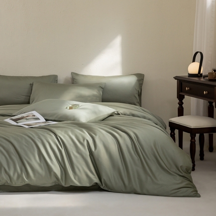 91家纺网 家纺一手货源 找家纺 （总）121  2025新款亲肤柔软天丝棉四件套-小满春曲