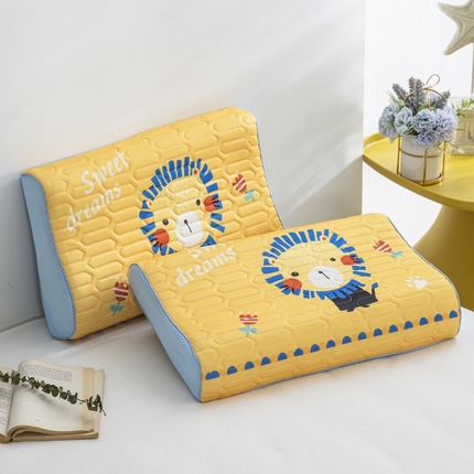 91家纺网 家纺一手货源 找家纺 （总）大黄蜂家居家纺 2025新款凉感丝卡通乳胶枕套