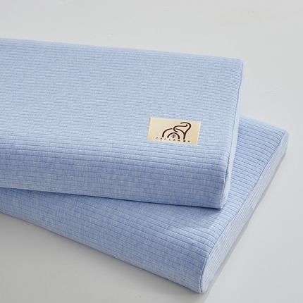 91家纺网 家纺一手货源 找家纺 （总）沃兰国际 2025新款A类全棉乳胶低薄枕枕头枕芯