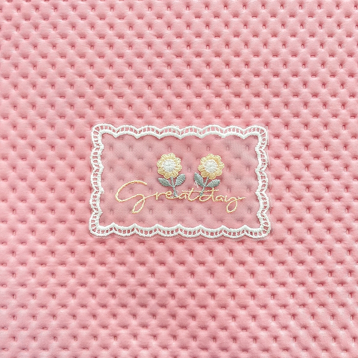 91家纺网 家纺一手货源 找家纺 眠势力 2025新款华夫格花边床笠豆豆凉席款夏季凉感床垫保护套 （提供买家秀） 紫豆沙