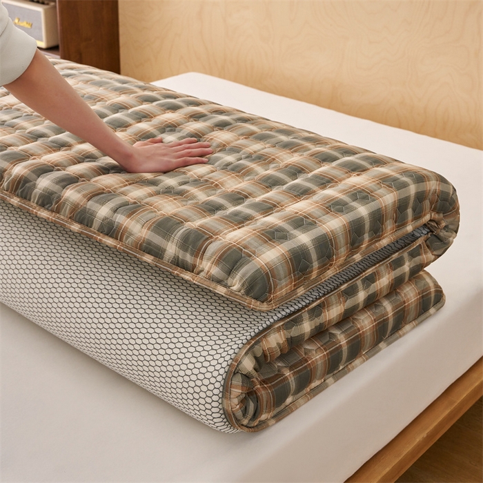 91家纺网 家纺一手货源 找家纺 （总）艺博床垫 2025新款水洗棉棉花床垫成人款