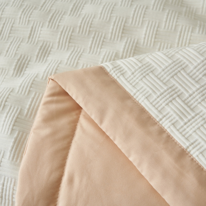 91家纺网 家纺一手货源 找家纺 子由家居 2025新款良品格大豆纤维夏被被子被芯 良品格-杏色