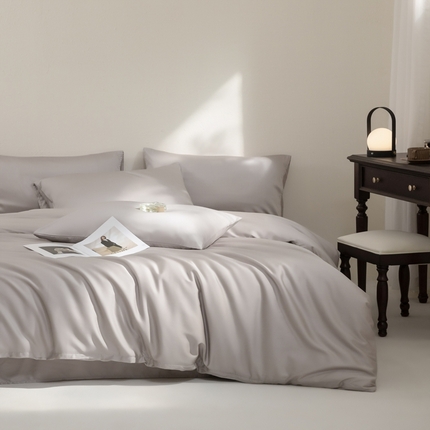 91家纺网 家纺一手货源 找家纺 （总）121  2025新款亲肤柔软天丝棉四件套-小满春曲