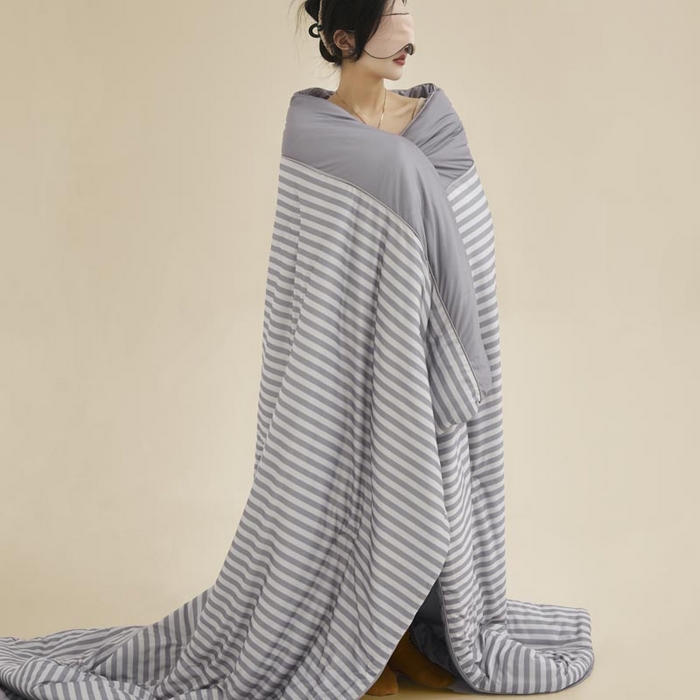 91家纺网 家纺一手货源 找家纺 （总）子由家居 2025新款针织棉大豆夏被被子被芯