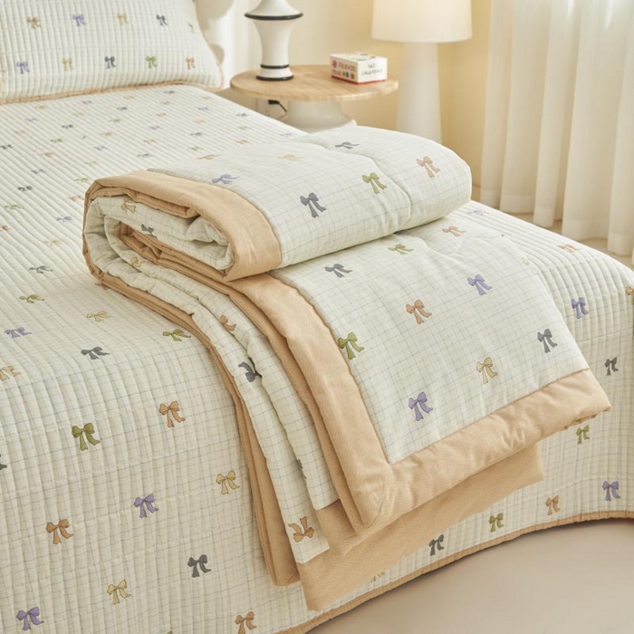 91家纺网 家纺一手货源 找家纺 子由家居 2025新款纯棉新疆棉花被被子被子 棉花被-蝶恋花