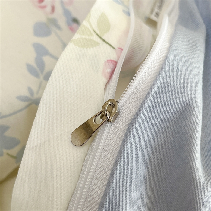 91家纺网 家纺一手货源 找家纺 大吉 2025新款100全棉纯棉喷气小清新被套四件套纯棉三件套床笠四件套单被套单枕套 童话