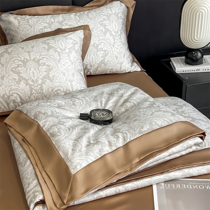 91家纺网 家纺一手货源 找家纺 （总）DC2025新款60支天丝印花夏被四件套