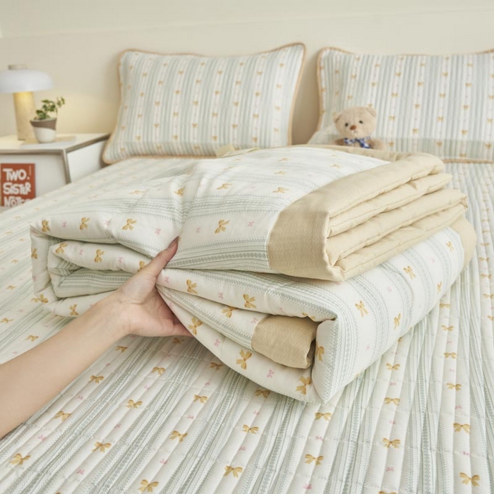 91家纺网 家纺一手货源 找家纺 子由家居 2025新款纯棉新疆棉花被被子被子 棉花被-千结缘