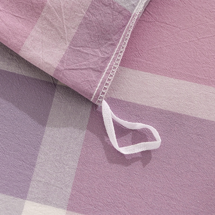 91家纺网 家纺一手货源 找家纺 润淳家居 2025新款A类全棉水洗棉四件套三件套 爱格