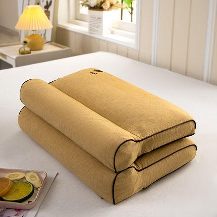 91家纺网 家纺一手货源 找家纺 （总）枕之坊 2025年新款静心安睡纯荞麦枕32*50高低款 高6-10