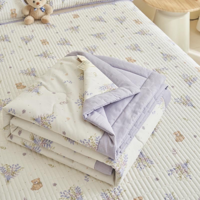 91家纺网 家纺一手货源 找家纺 子由家居 2025新款纯棉新疆棉花被被子被子 棉花被-花心熊