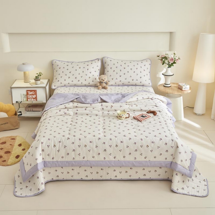 91家纺网 家纺一手货源 找家纺 子由家居 2025新款纯棉新疆棉花被被子被子 棉花被-葡萄