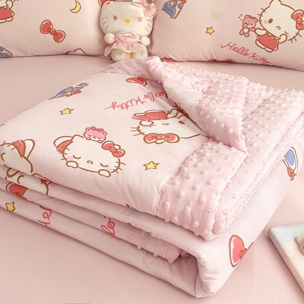 91家纺网 家纺一手货源 找家纺 （总）花满路 2025年新款三丽欧儿童夏被夏凉被被子被芯（控价28-45-55）
