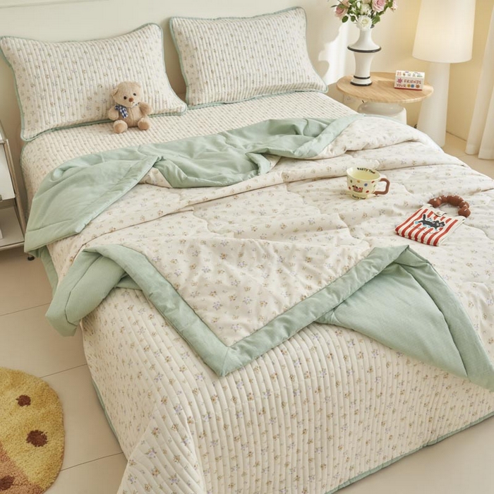 91家纺网 家纺一手货源 找家纺 子由家居 2025新款纯棉新疆棉花被被子被子 棉花被-花艺