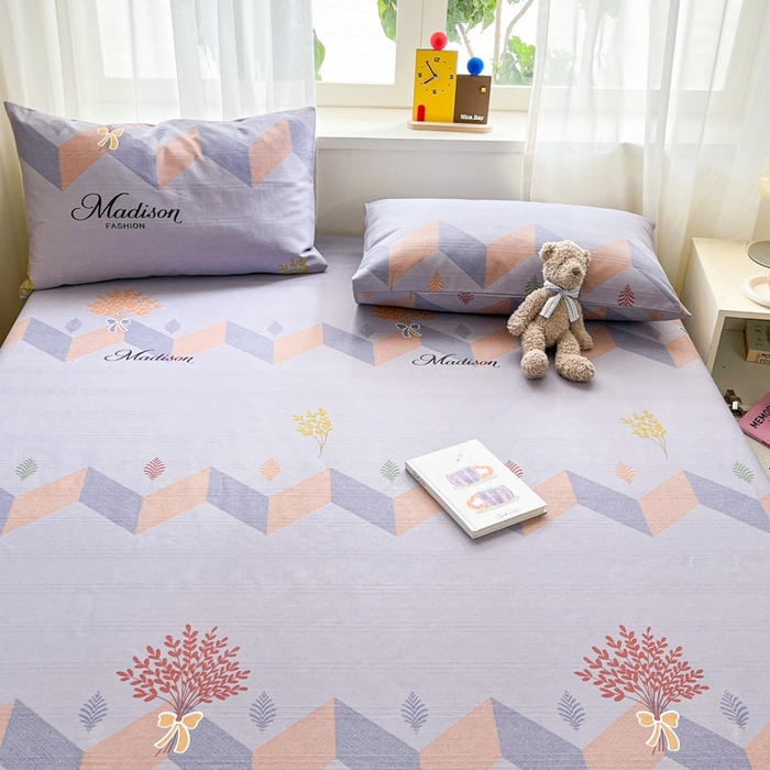 91家纺网 家纺一手货源 找家纺 莱通2025新款原棉老粗布床单 稻花香