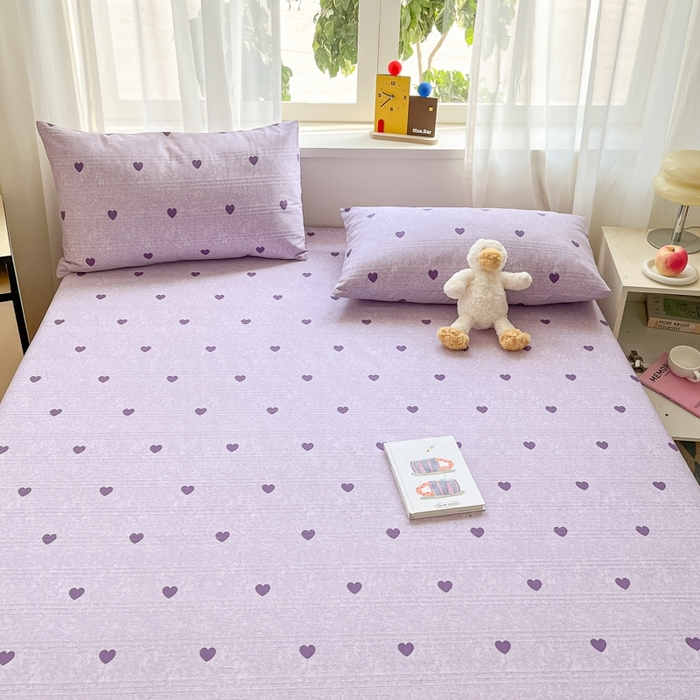 91家纺网 家纺一手货源 找家纺 莱通2025新款原棉老粗布床单 心雅梦