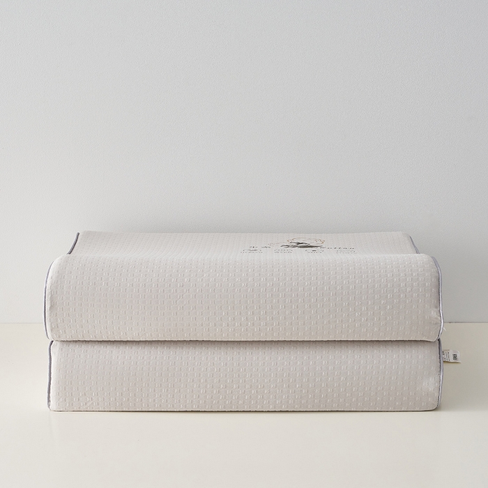 91家纺网 家纺一手货源 找家纺 沃兰国际 2025新款生态乳胶枕枕头枕芯 灰色颗粒