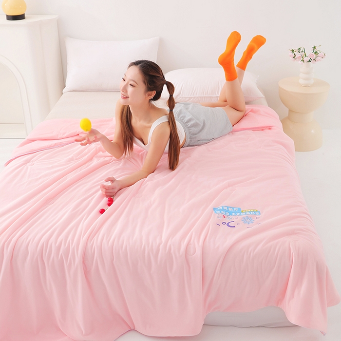 91家纺网 家纺一手货源 找家纺 （总）优布加2025新款亲肤舒适凉感丝夏被夏凉被空调被