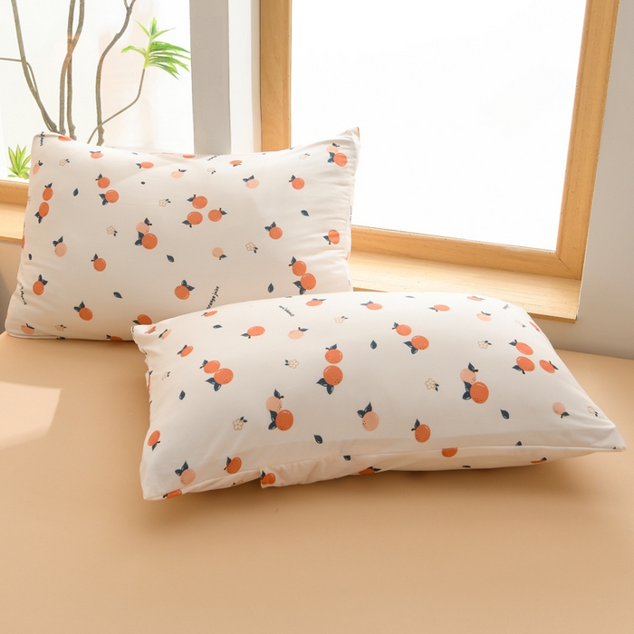 91家纺网 家纺一手货源 找家纺 圣楚 2025新款A类针织棉夏被夏凉被 小橙子