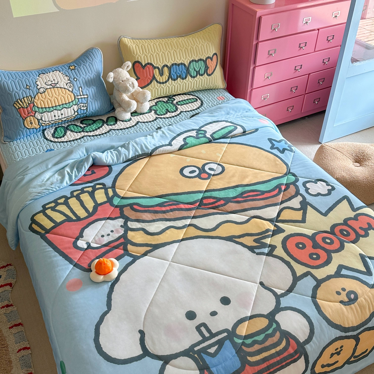 91家纺网 家纺一手货源 找家纺 （总）美乐迪家纺2025新款凉感丝乳胶凉席夏被夏凉被空调被