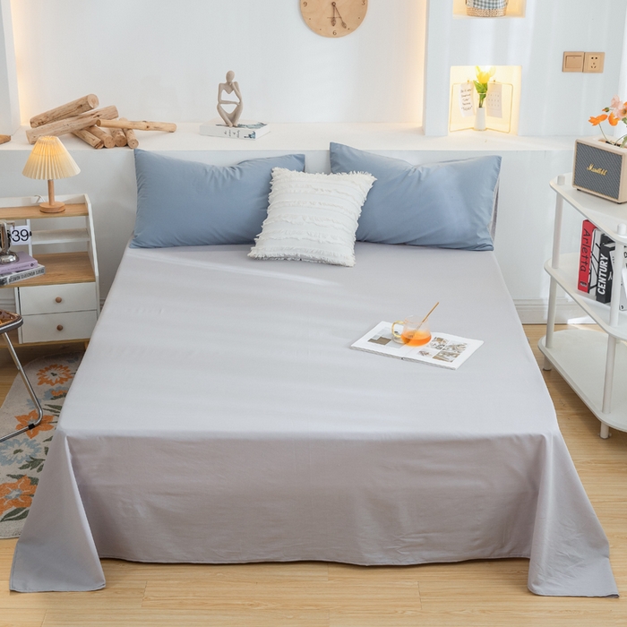 91家纺网 家纺一手货源 找家纺 （总）2025新款全棉双拼水洗棉四件套