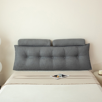 91家纺网 家纺一手货源 找家纺 （总）沐沐家纺 2026新款韩国绒三角靠背带头枕