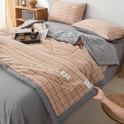 （总）恋人优选 2025新款提花全棉纯棉夏被夏凉被空调被-格雅系列