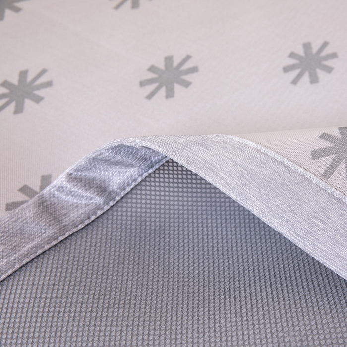 91家纺网 家纺一手货源 找家纺 凌云 2025新款学生宿舍提花凉感冰丝席 雪漾-灰