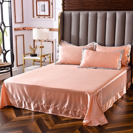 经年 2025年奢华真丝手感水洗冰丝天丝单床单-初见系列 直播爆款 初见-古典玉