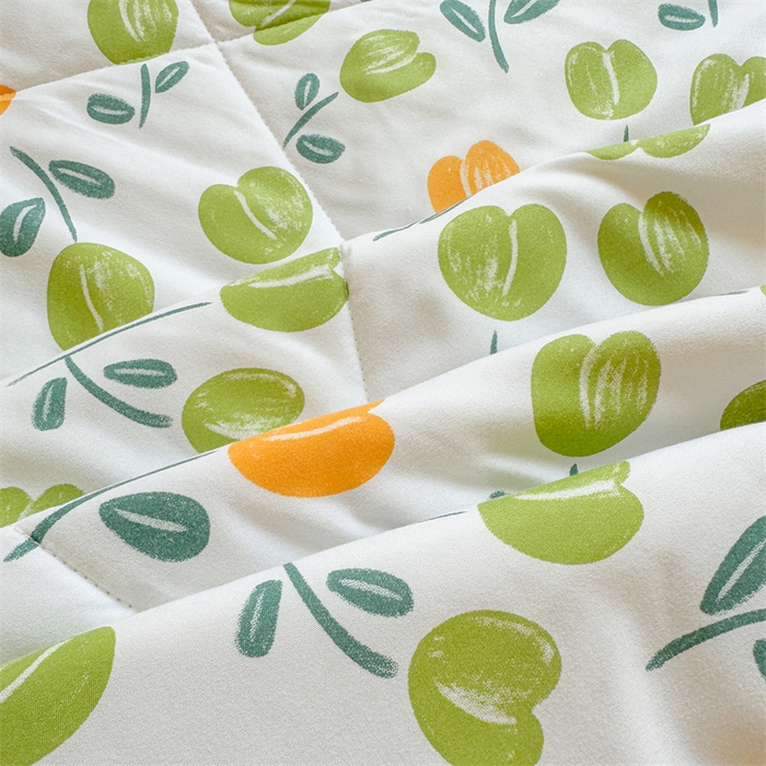 91家纺网 家纺一手货源 找家纺 雅颂缘 2025新款印花水洗棉新疆棉花夏被 诗情画意