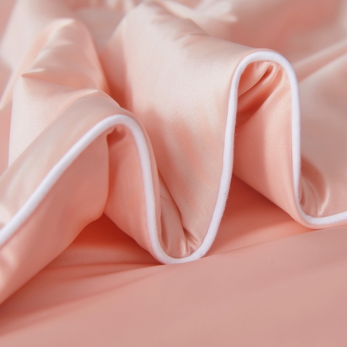 91家纺网 家纺一手货源 找家纺 芊梵 2025新款凉感丝夏被20%氨纶+80%锦纶夏凉被空调被 冰肌玉