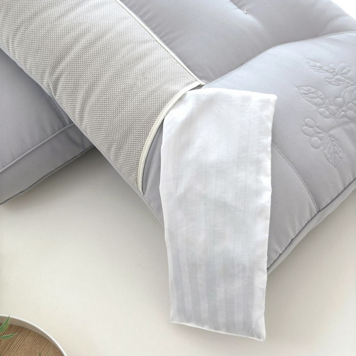 91家纺网 家纺一手货源 找家纺 爱尚家枕芯 2025新款植物精华抗菌草本枕枕头枕芯 灰色（48*74cm/只）