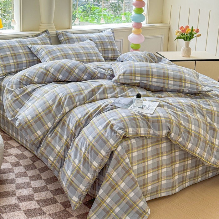 91家纺网 家纺一手货源 找家纺 佑佳家纺 2025年新款铂金棉芦荟棉学生三件套四件套 单被套 单枕套「支持定做各种尺寸」 罗密欧