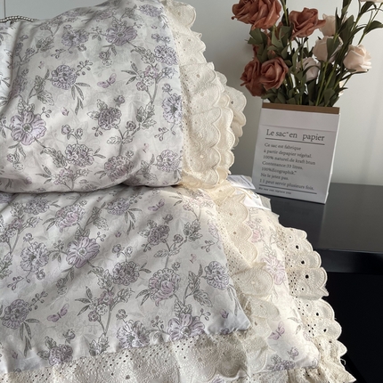 莱豫2025新款法式纯棉夏被春秋被 人间烟雨