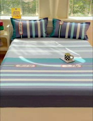 91家纺网 家纺一手货源 找家纺 佑佳家纺 2025年新款铂金棉芦荟棉单床笠，有配套枕套「支持定制各种尺寸」 好生活