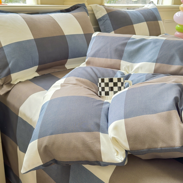 91家纺网 家纺一手货源 找家纺 佑佳家纺 2025年新款铂金棉芦荟棉学生三件套四件套 单被套 单枕套「支持定做各种尺寸」 威尼斯