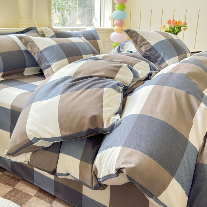 91家纺网 家纺一手货源 找家纺 佑佳家纺 2025年新款铂金棉芦荟棉学生三件套四件套 单被套 单枕套「支持定做各种尺寸」 威尼斯