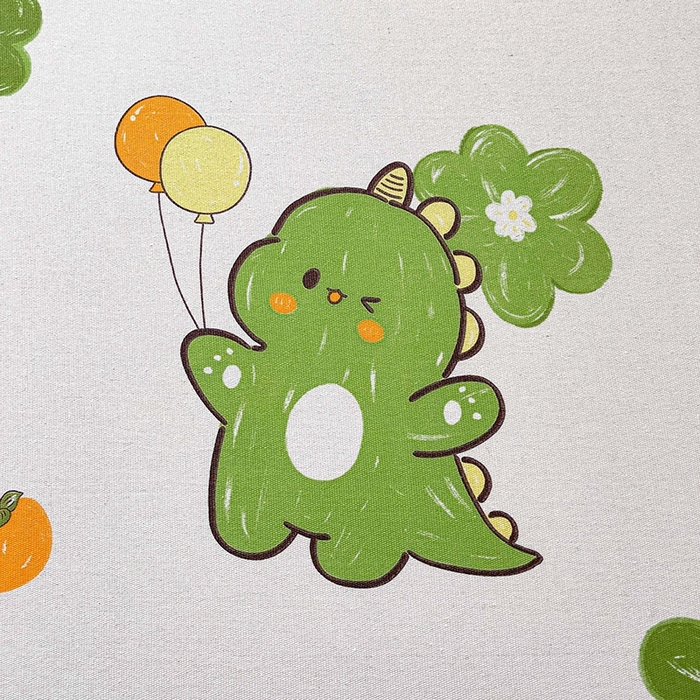 91家纺网 家纺一手货源 找家纺 晓时候2025新款老粗布床笠凉席 恐龙乐园