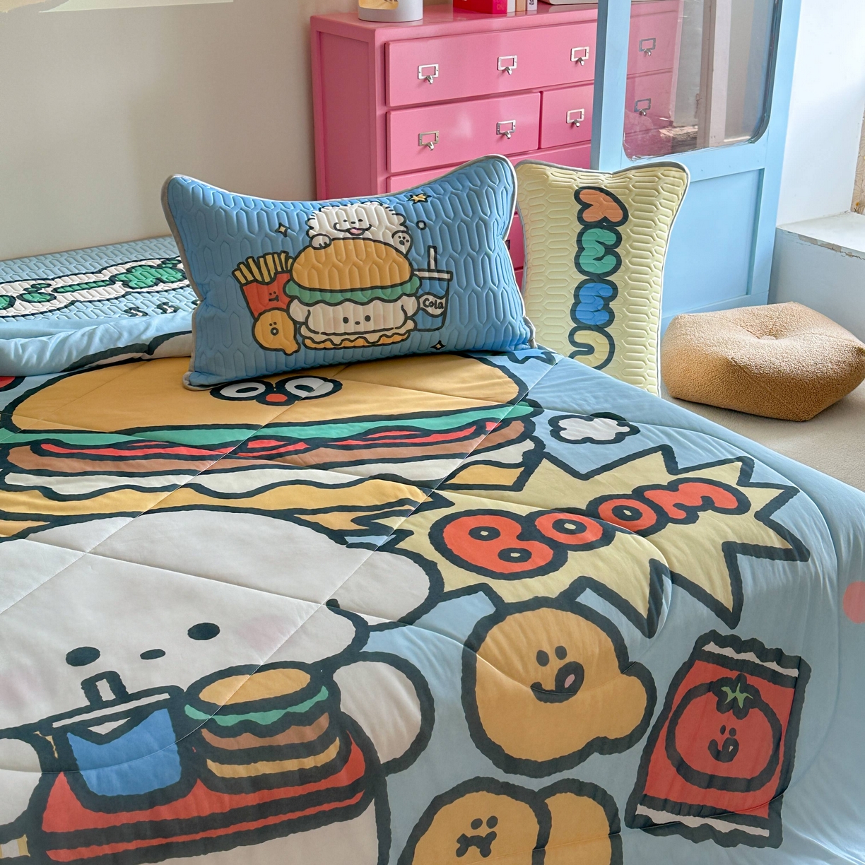 91家纺网 家纺一手货源 找家纺 （总）美乐迪家纺2025新款凉感丝乳胶凉席夏被夏凉被空调被