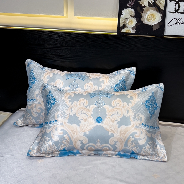 91家纺网 家纺一手货源 找家纺 许林家纺  2025新款冰丝凉席床单款凉席三件套 长夏