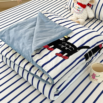 91家纺网 家纺一手货源 找家纺 （总）雅居纺 2025春夏新款13070全棉纯棉绣花夏被夏凉被空调被