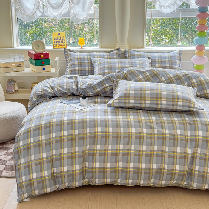 91家纺网 家纺一手货源 找家纺 佑佳家纺 2025年新款铂金棉芦荟棉学生三件套四件套 单被套 单枕套「支持定做各种尺寸」 罗密欧