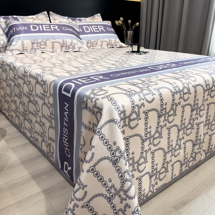 91家纺网 家纺一手货源 找家纺 许林 2026新款冰丝凉席床单款凉席三件套-达芙妮