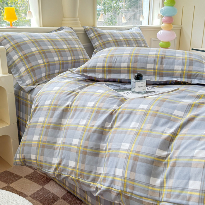 91家纺网 家纺一手货源 找家纺 佑佳家纺 2025年新款铂金棉芦荟棉学生三件套四件套 单被套 单枕套「支持定做各种尺寸」 罗密欧