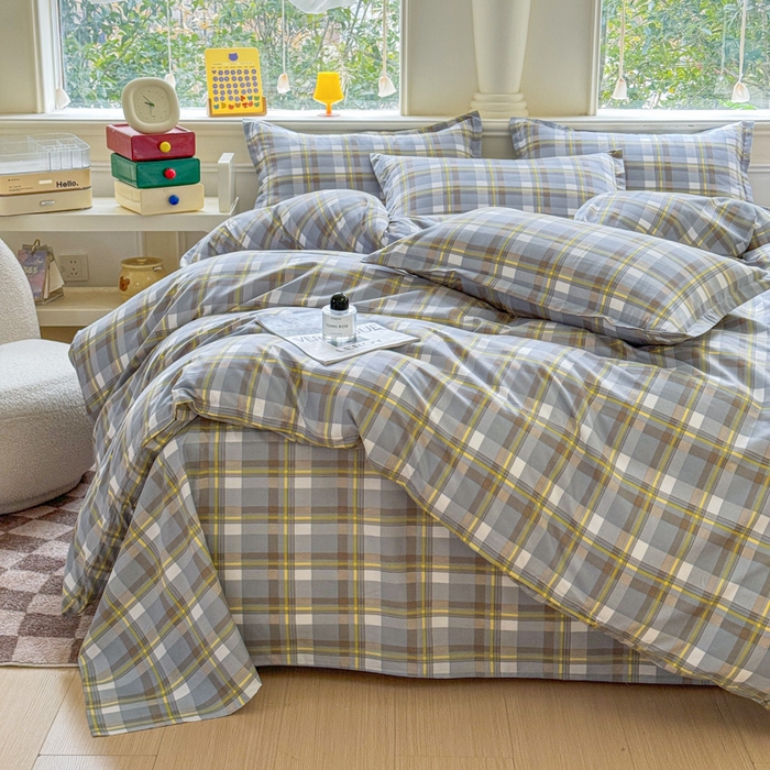 91家纺网 家纺一手货源 找家纺 佑佳家纺 2025年新款铂金棉芦荟棉学生三件套四件套 单被套 单枕套「支持定做各种尺寸」 罗密欧