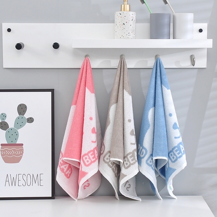 悦然毛巾被 2025新款全棉纯棉学生儿童毛巾 组合图25x50cm-3条毛巾（花型随机）