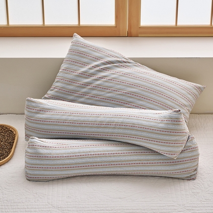 91家纺网 家纺一手货源 找家纺 （总）乐可2025春夏新款三角牵引组合枕荞麦枕枕头枕芯